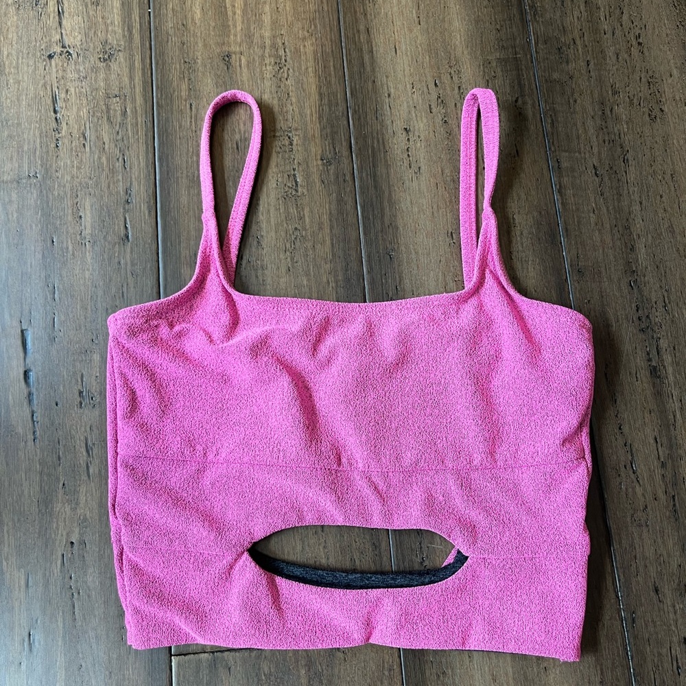 Five Dancewear  - Pink Sleeveless Crop Top
